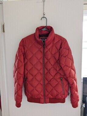 Patagonia Women's Burnt Orange Quilted Diamond Puffer Jacket